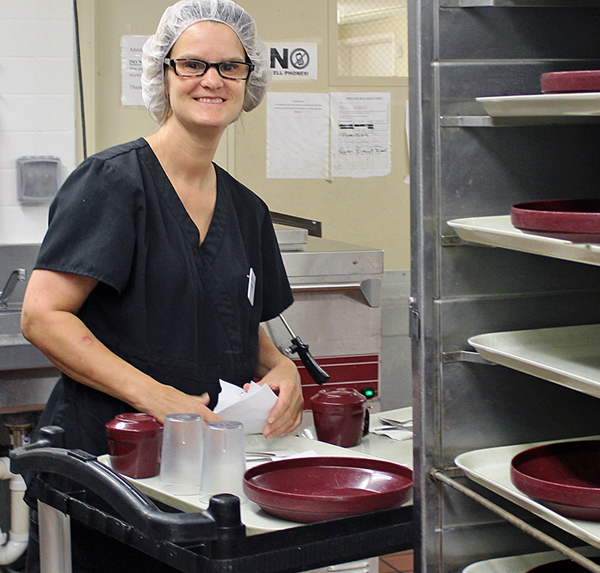 SHANNON FINDS A PERFECT FIT WITH HER CULINARY ASSISTANT POSITION