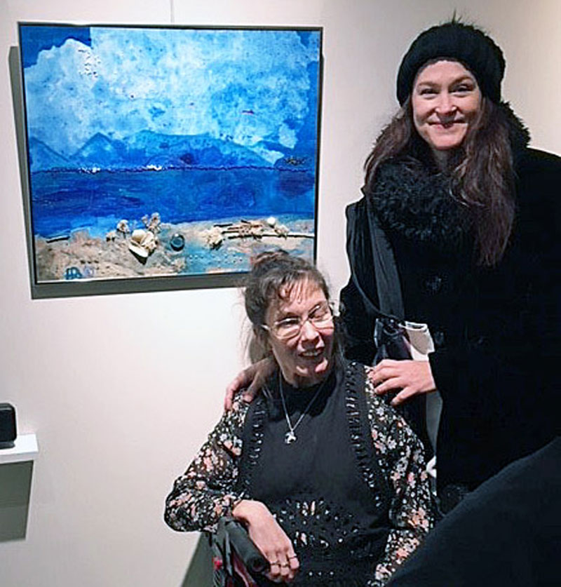 Heather and Deb honored  for creative, collaborative pieces in two prestigious Twin Cities art events