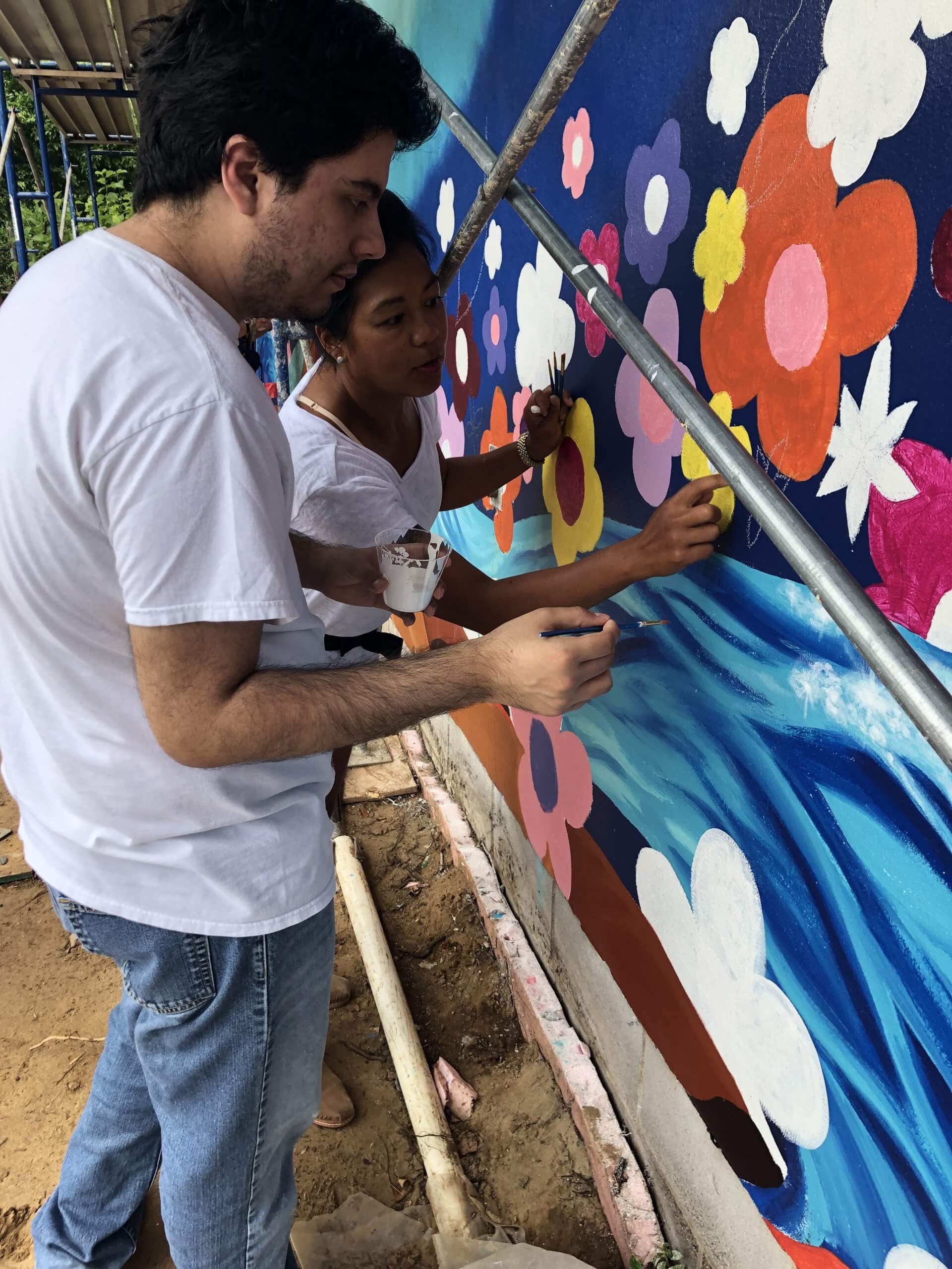 Collaborative art project enhances New Brighton Community Center