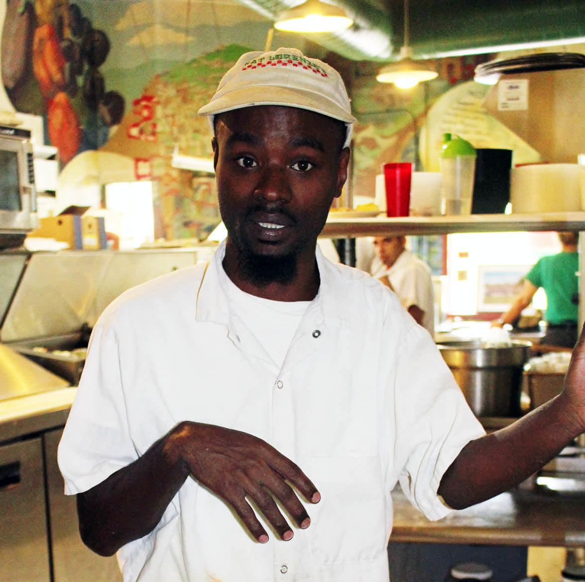 Mario serves up a slice of Italy at Fat Lorenzo’s