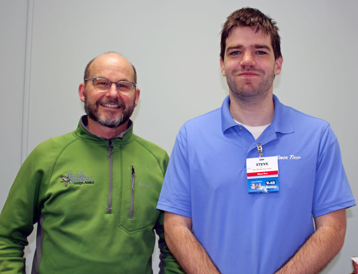 Great job as a retail helper at Kwik Trip helps increase Steve’s self-confidence, gives him a sense of purpose